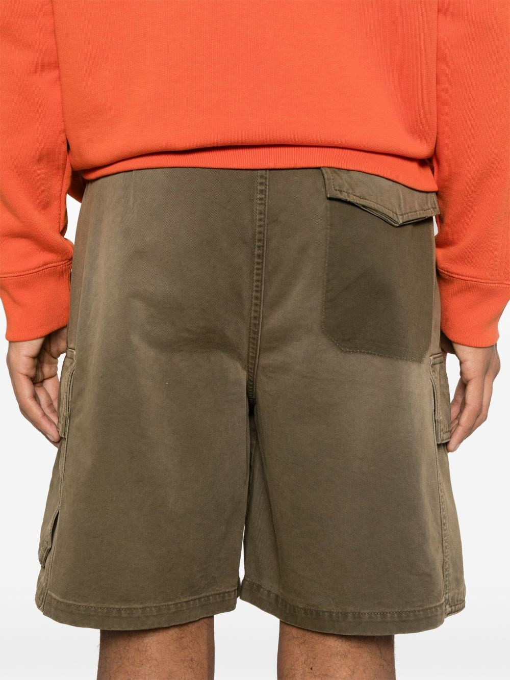 Cotton cargo shorts - 2