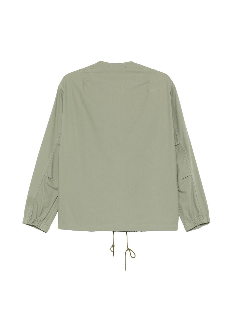snow peak zip-fastening pocket jacket outlook