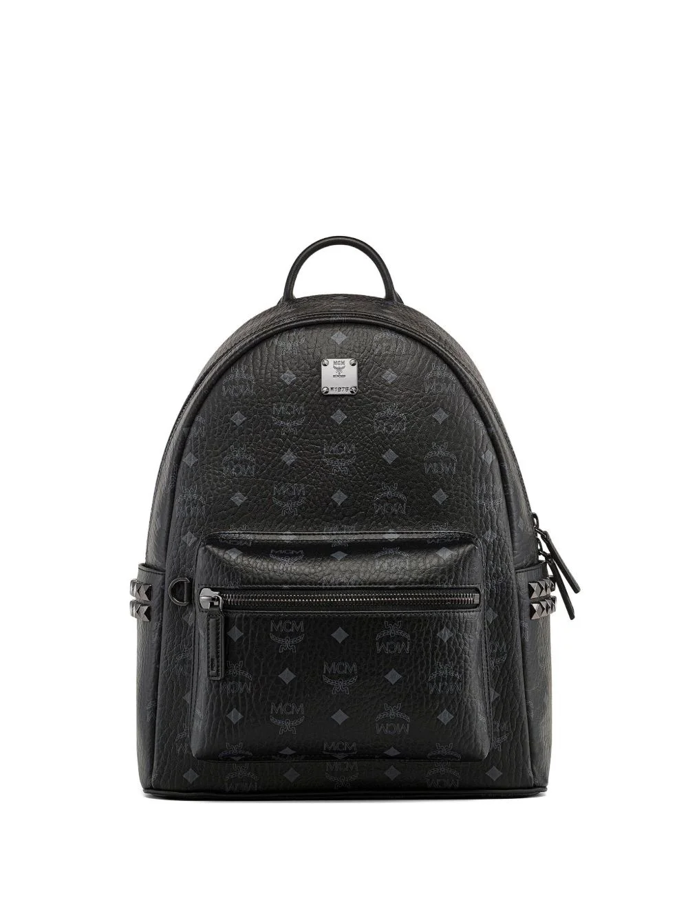 Zaini studded monogram backpack - 1