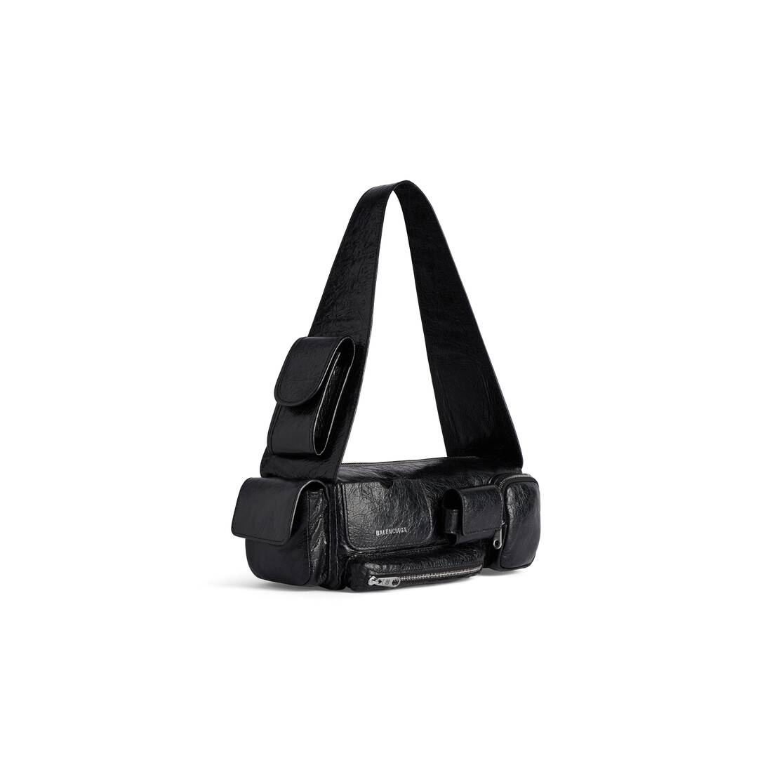 Men's Superbusy Small Sling Bag in Black