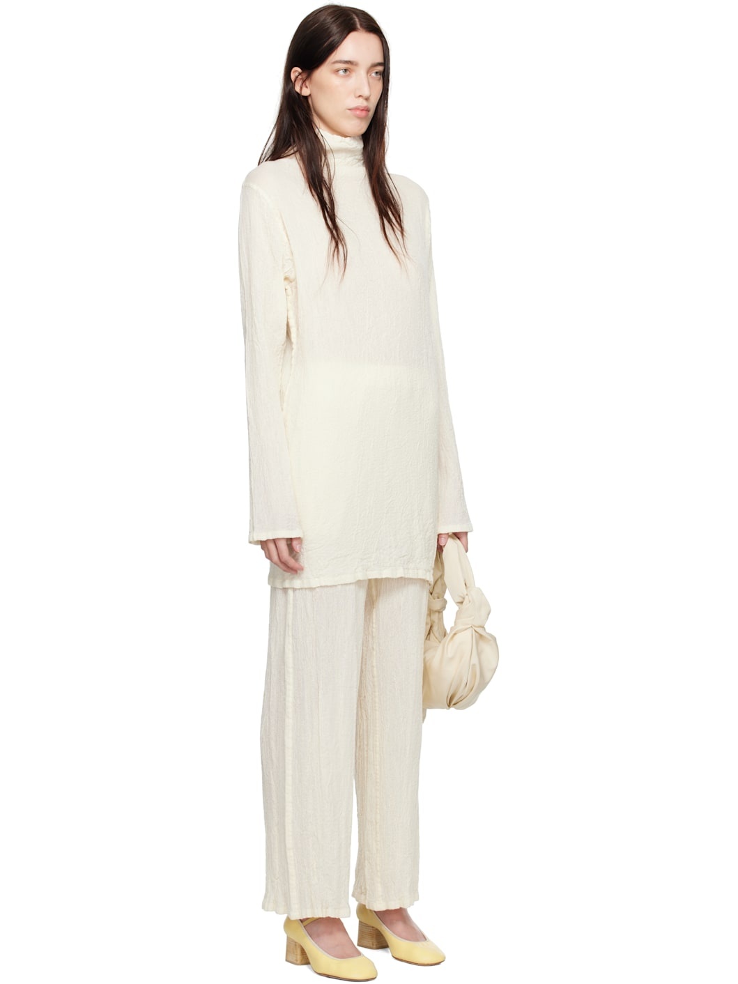 Off-White Karami Wool Minidress - 2