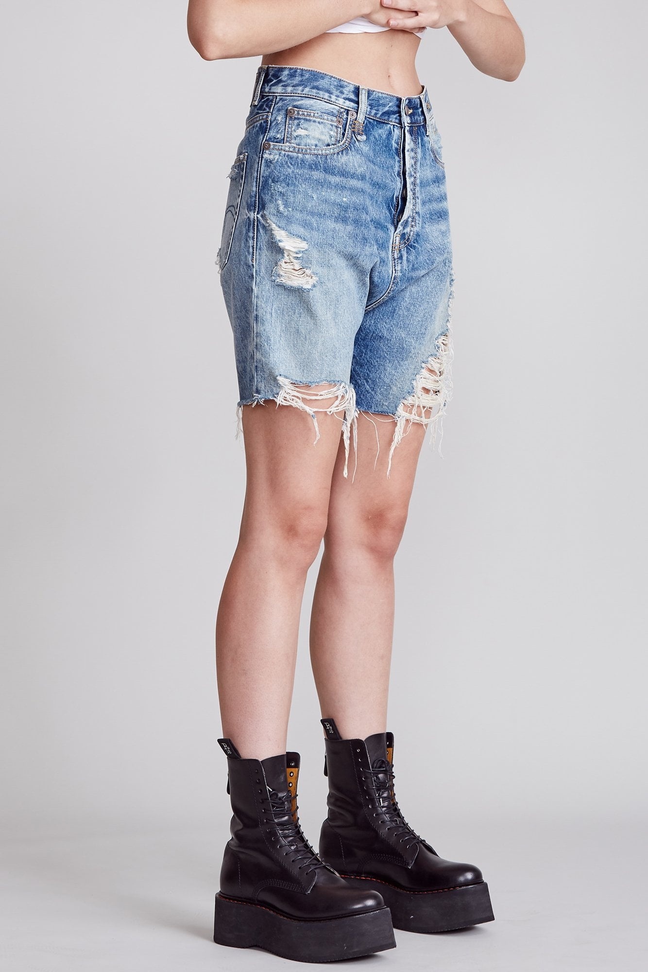 Marky Drop Short - Bain | R13 Denim - 4