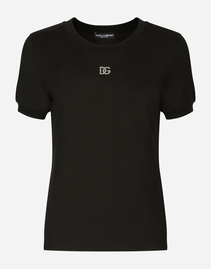 T-shirt with DG Crystal logo - 1