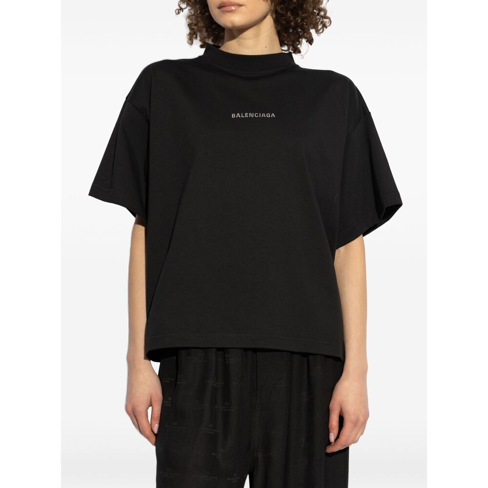 Balenciaga Black Tops - T-Shirts & Jerseys Women - 5