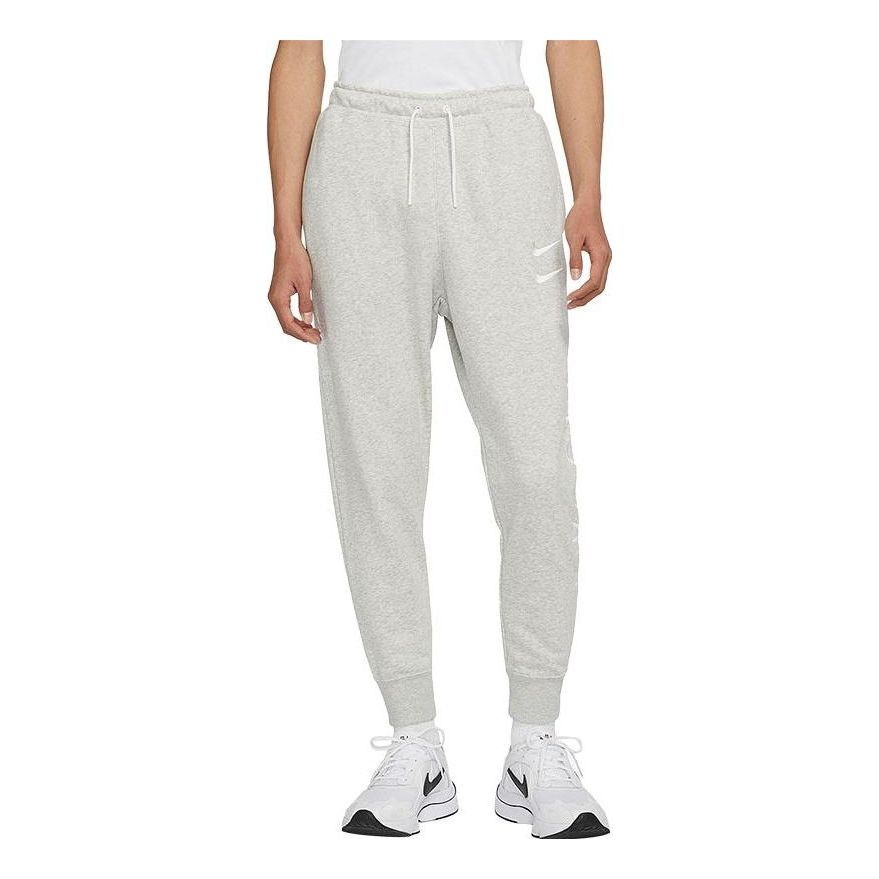 Men's Nike Printing Brand Logo Solid Color Lacing Bundle Feet Sports Pants/Trousers/Joggers Autumn W - 1