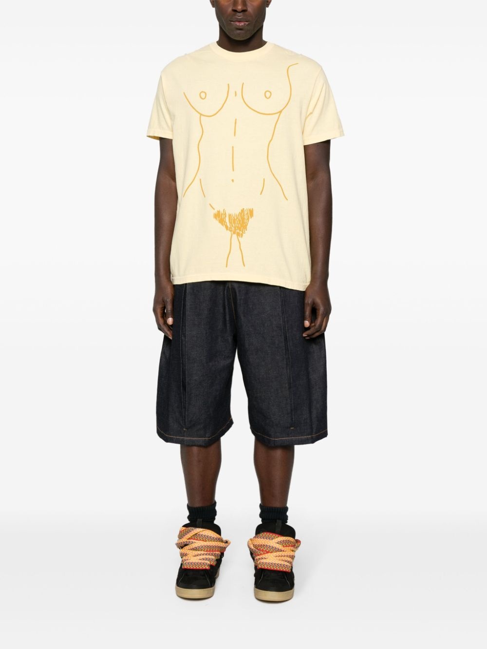 graphic-print cotton T-shirt - 2