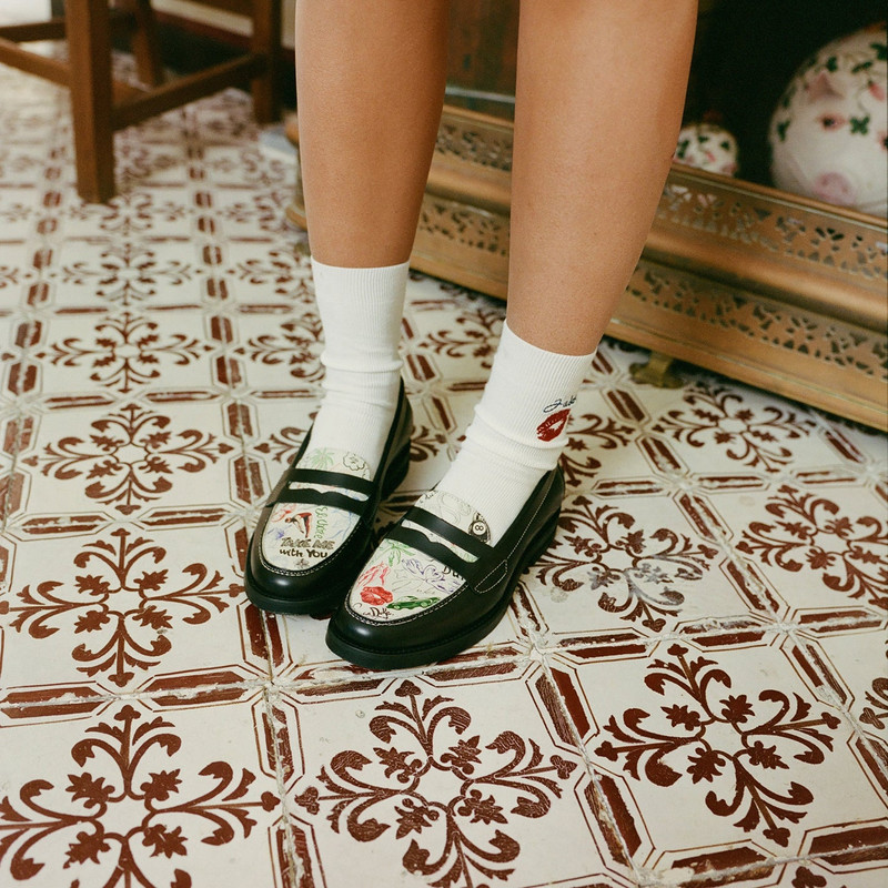 DUKE + DEXTER Wilde Sketch Penny Loafer - Women's outlook