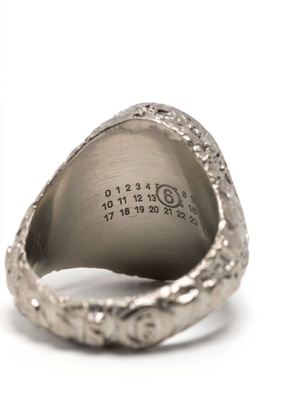 signature numeric logo ring - 3