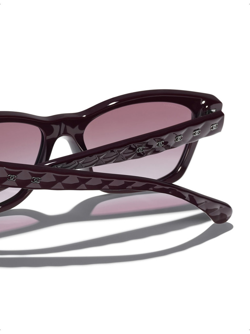 CH5484 square-frame acetate sunglasses 4