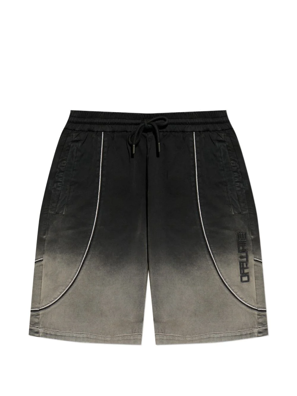 logo-appliqué shorts - 1