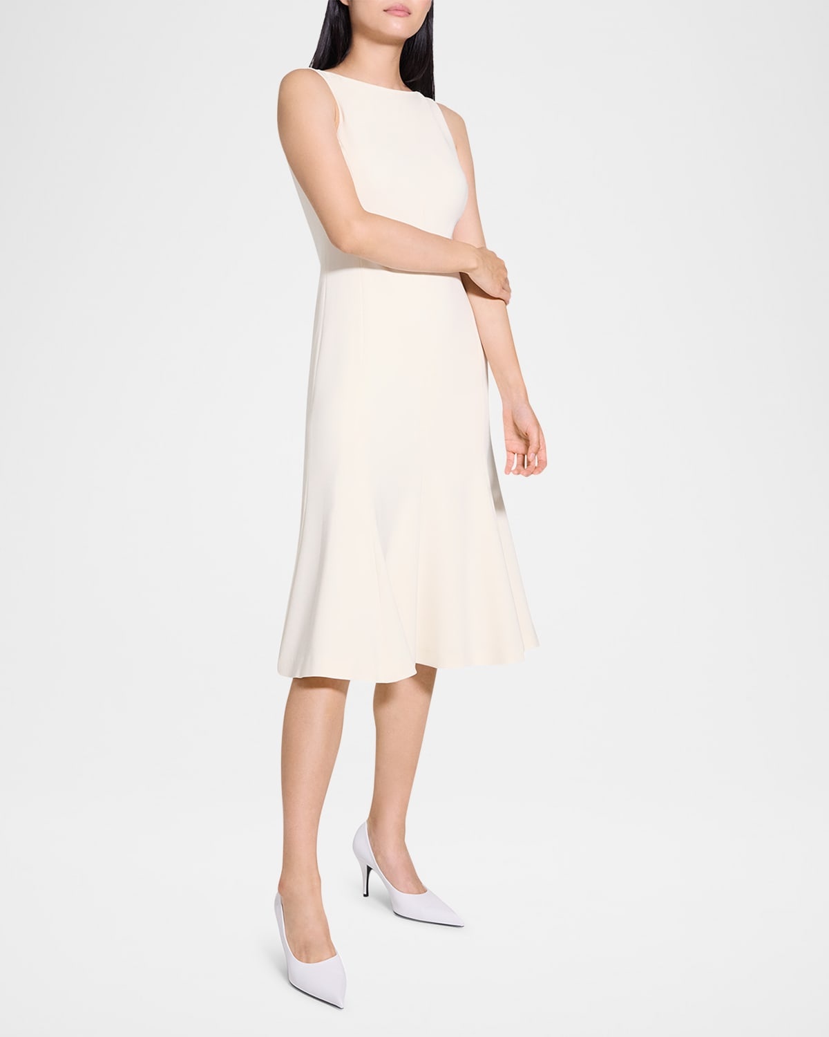 Sleeveless Mermaid Midi Dress - 4