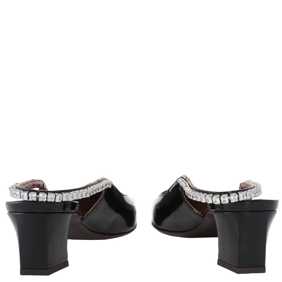 Giuseppe Zanotti Patent Brendha Crystal Slingback Pumps - 4
