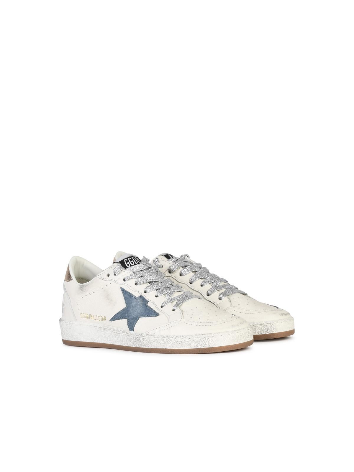Golden Goose 'Ball Star' White Leather Sneakers Woman - 2