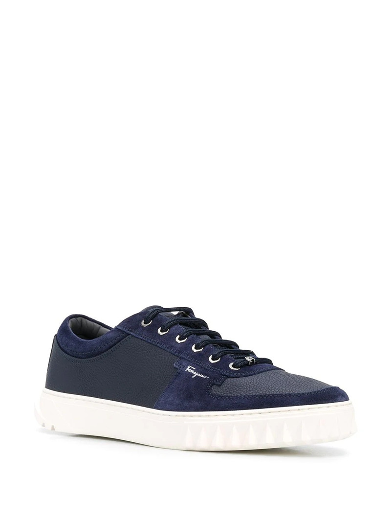 FERRAGAMO leather sneakers  outlook