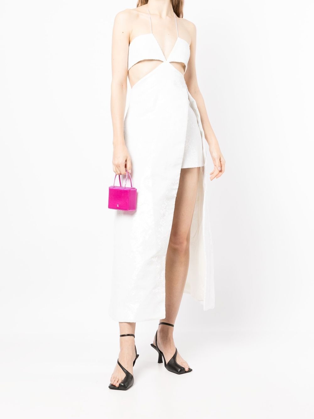 open cut sequin dress - 2