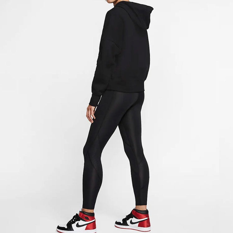 (WMNS) Air Jordan Brand AS J Fleece Black CQ6672-010 - 5