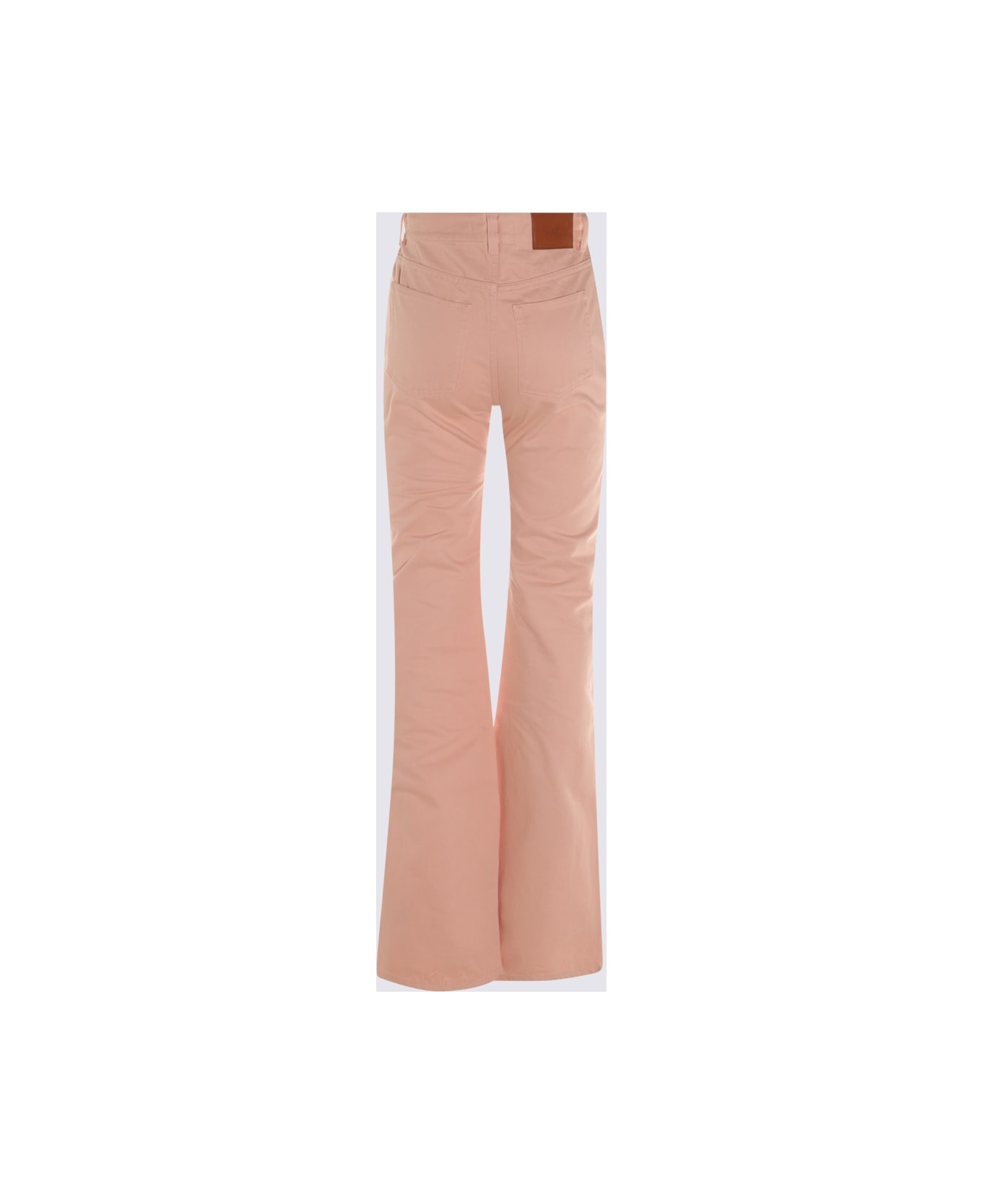 Pink Cotton Jeans - 2