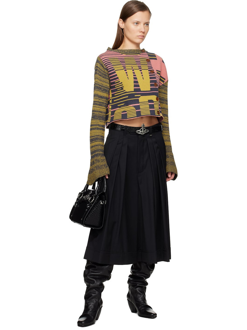 Vivienne Westwood Yellow & Pink Bruno Cardigan outlook