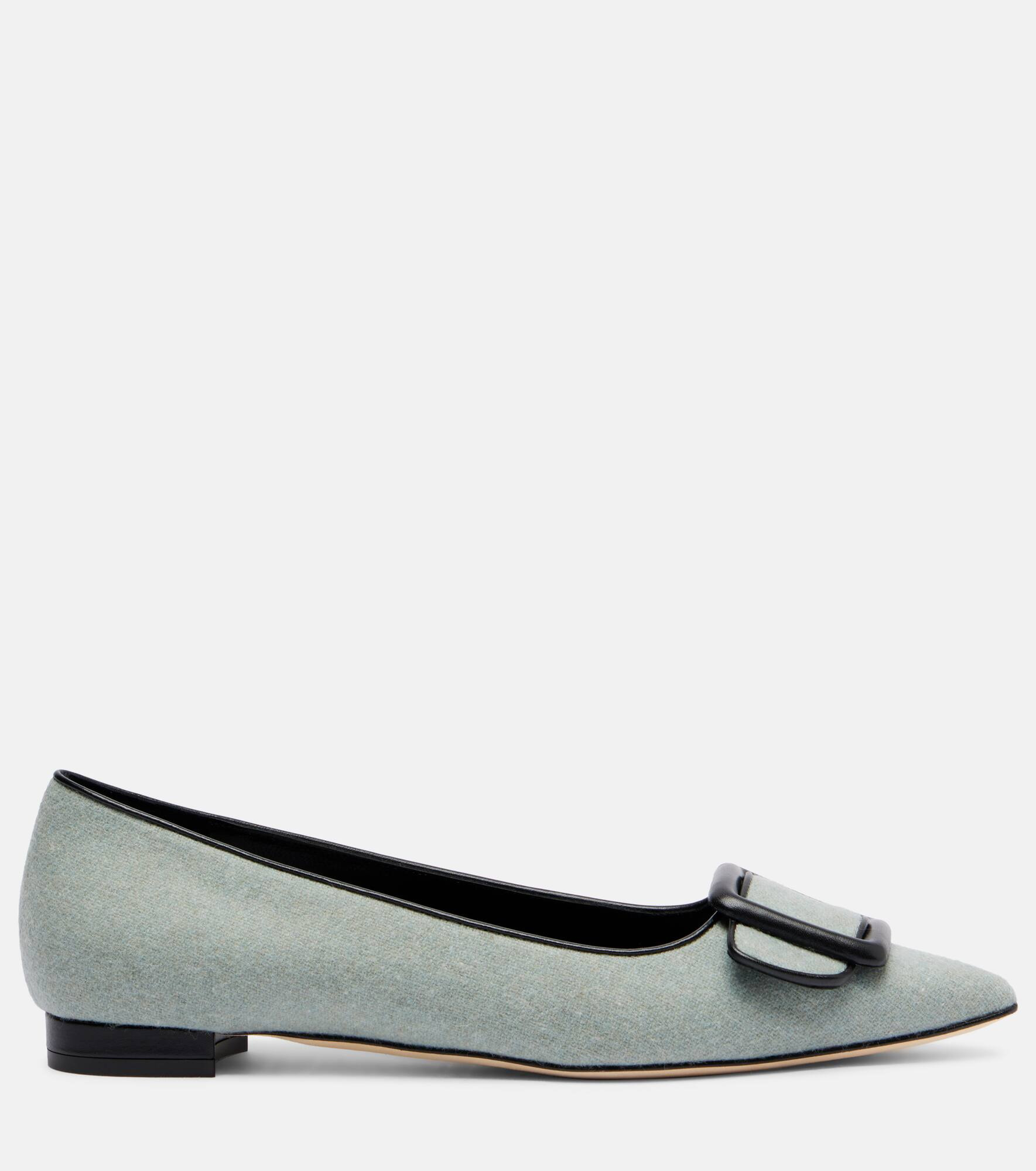 Maysale buckled ballet flats - 4