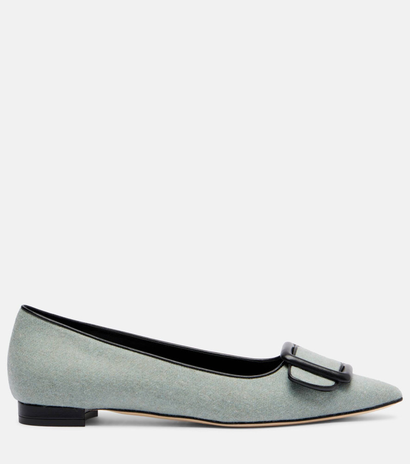 Maysale buckled ballet flats 4