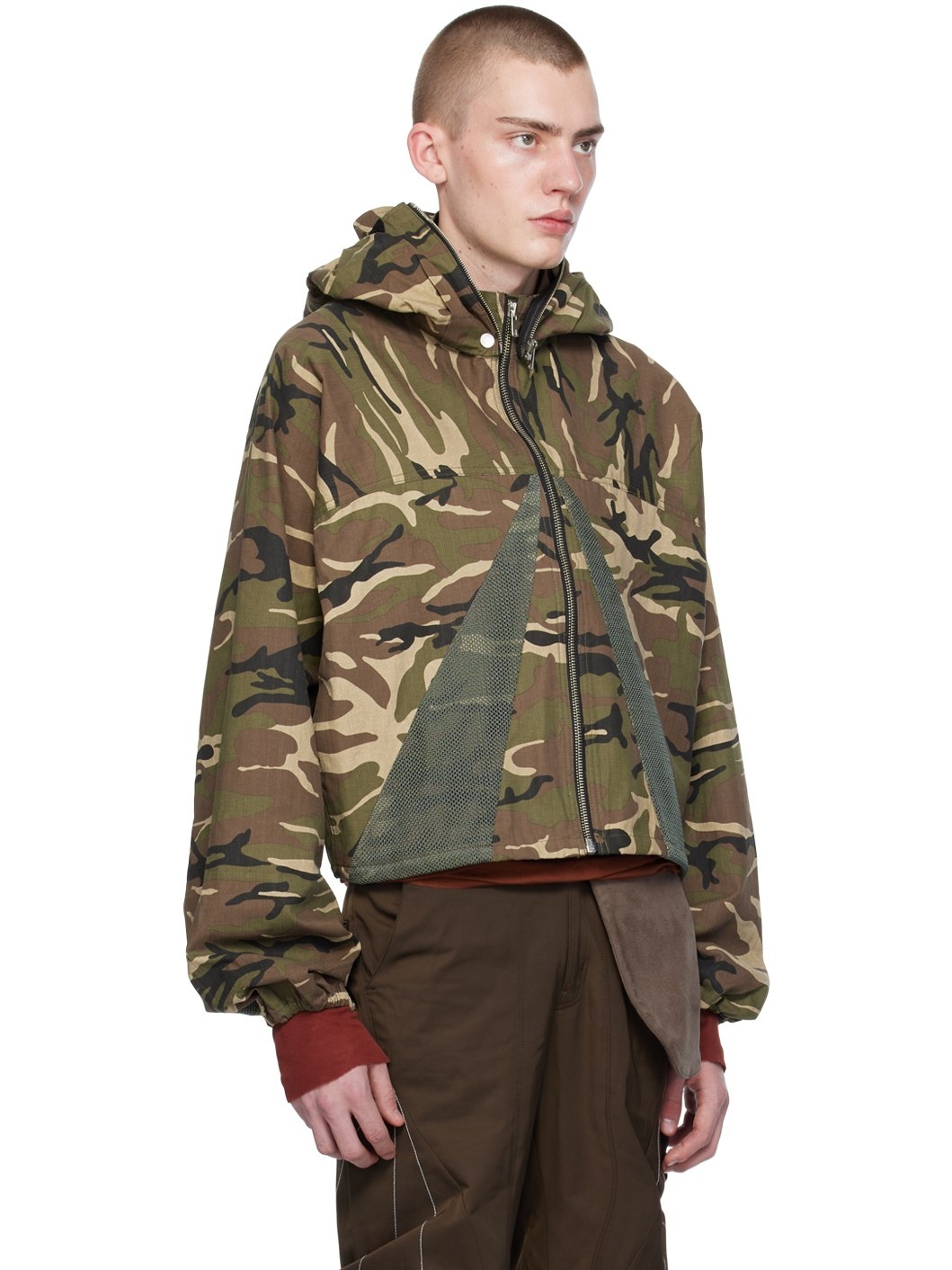 SSENSE Exclusive Brown Parachute Jacket - 2