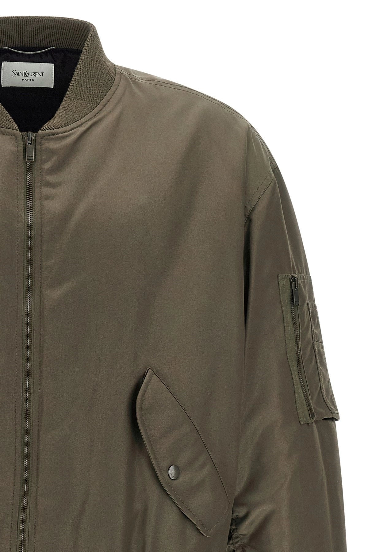 Saint Laurent Men Serge Bomber Jacket - 3