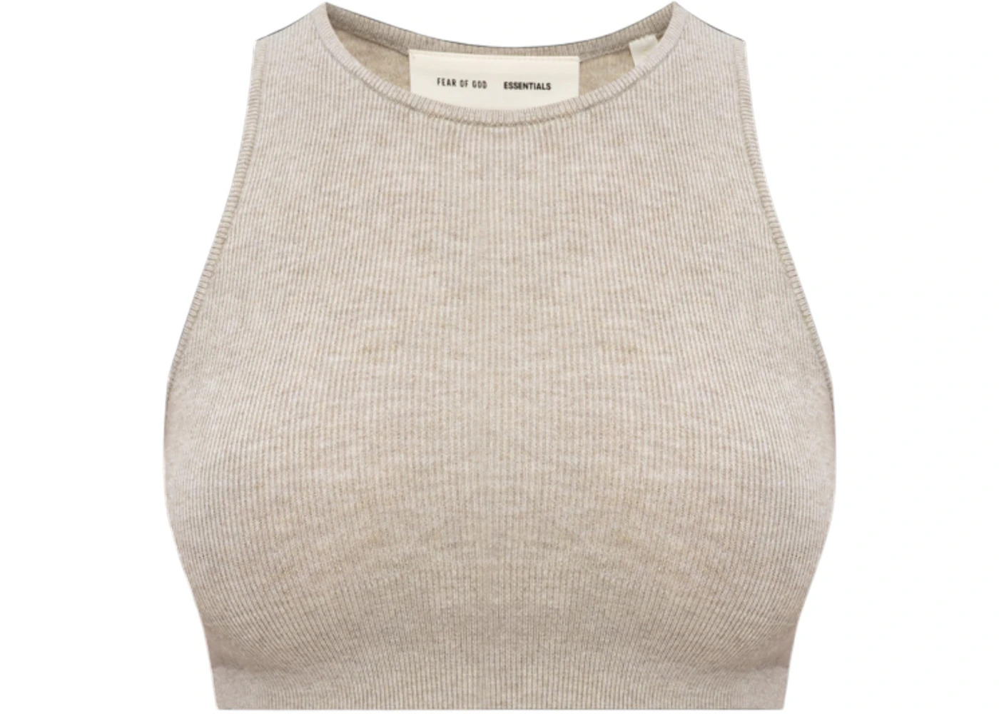 Fear of God Essentials Women's Ribbed Sport Tank Top Timber - 1