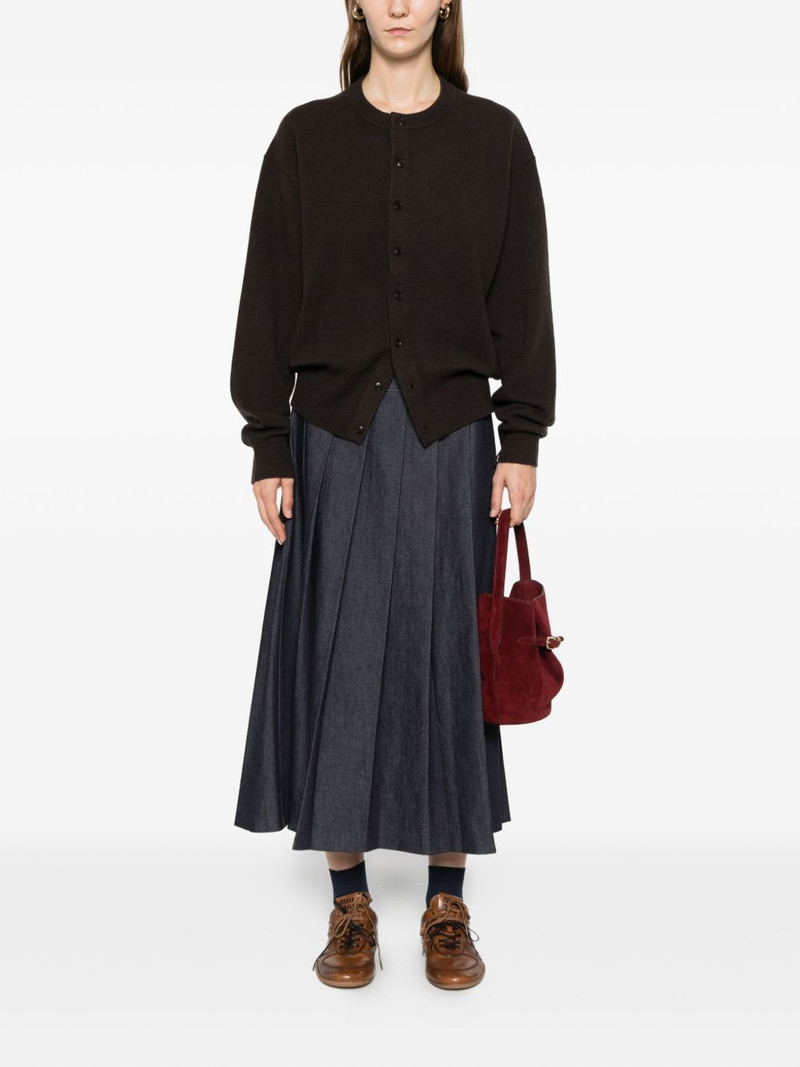 extreme cashmere Luce buttoned cardigan outlook