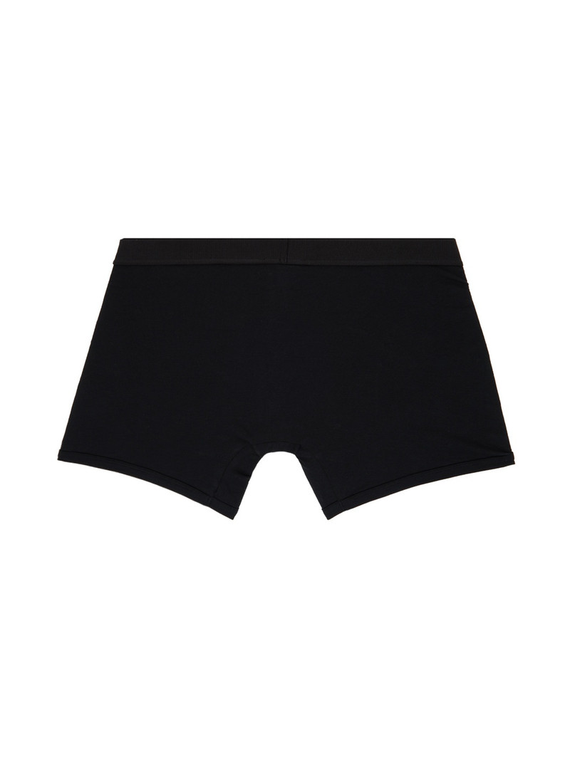 VERSACE Black '90s Logo Long Boxers outlook