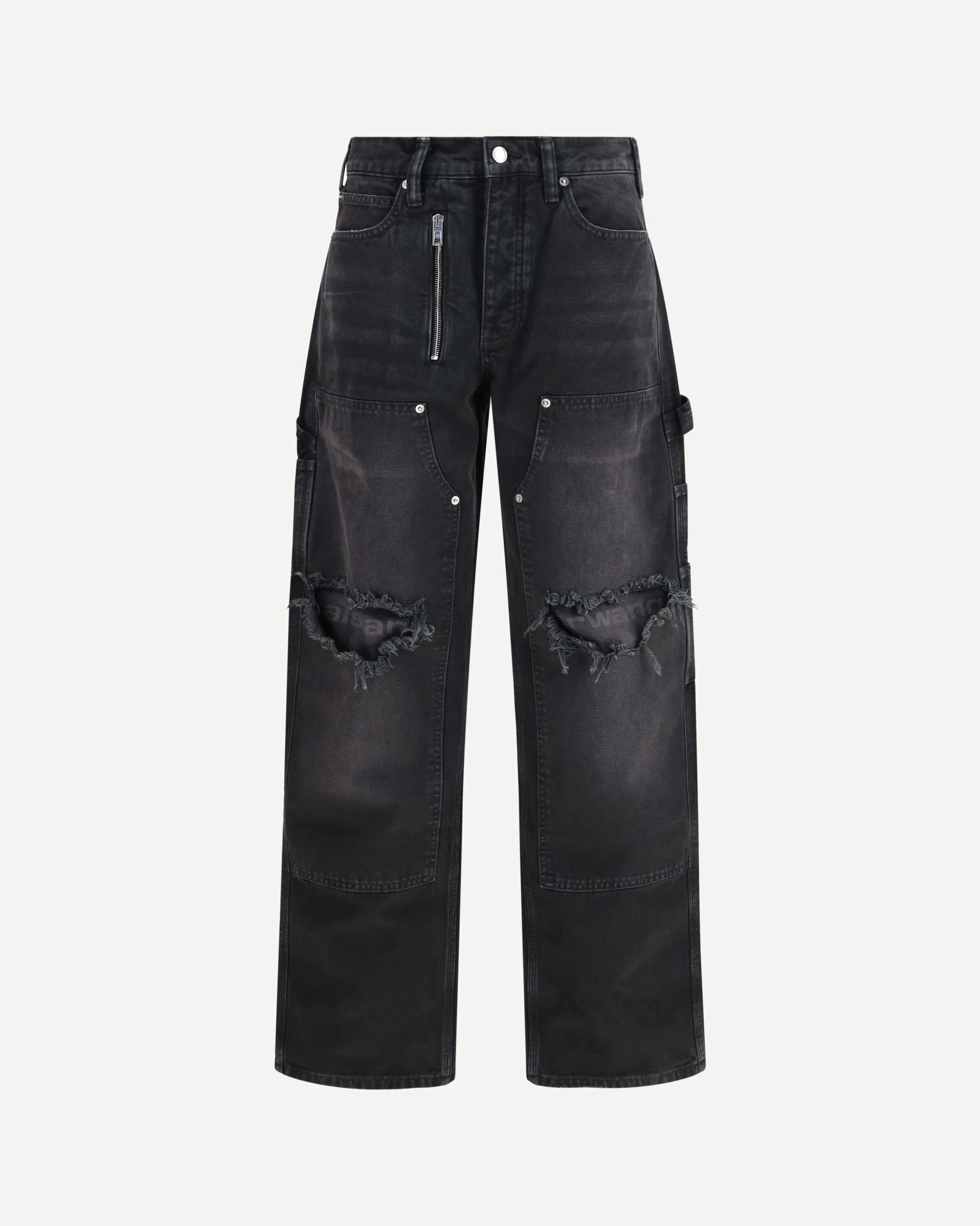 Zip Carpenter Pants - 1