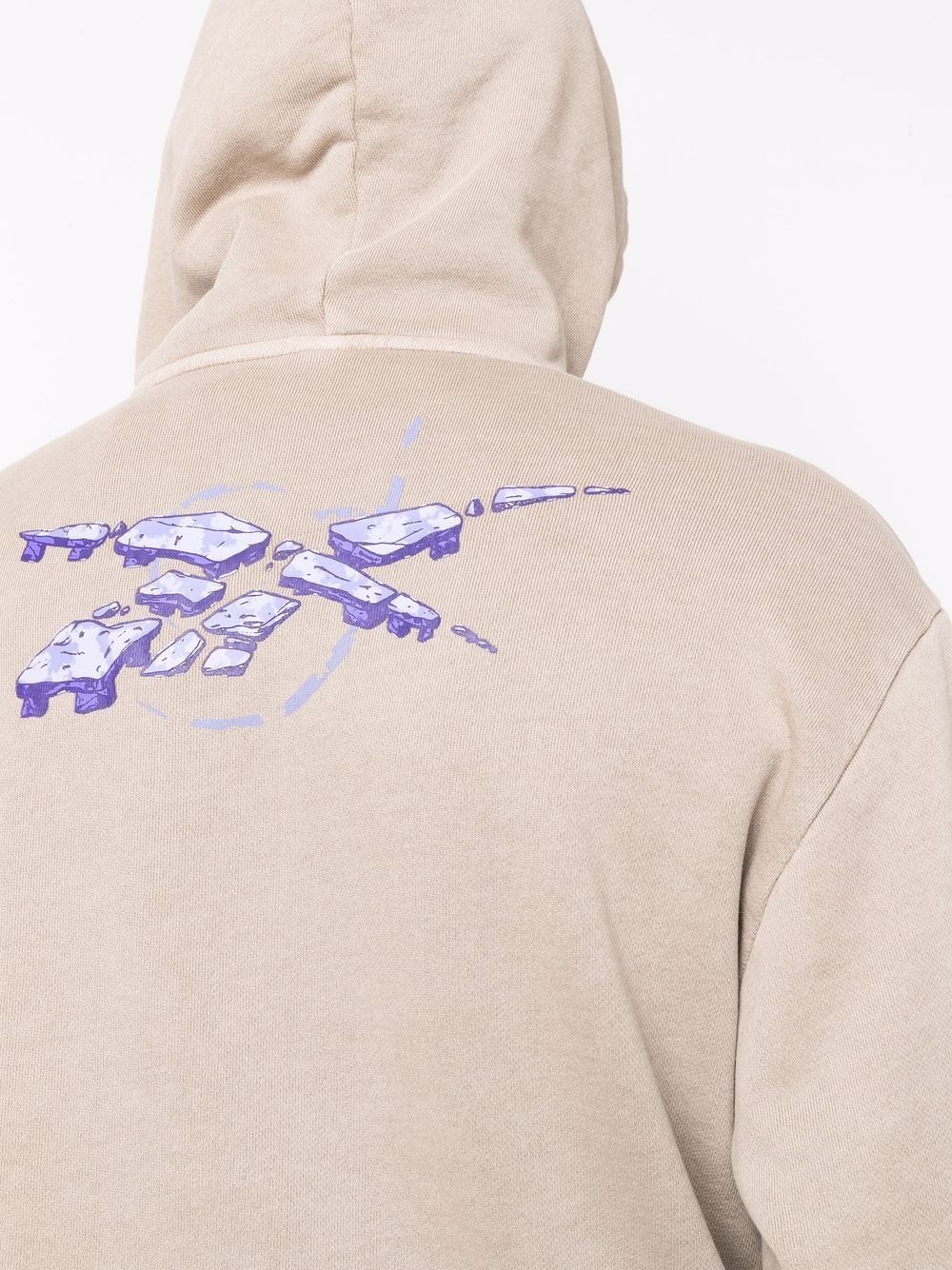 raw trim hoodie - 5