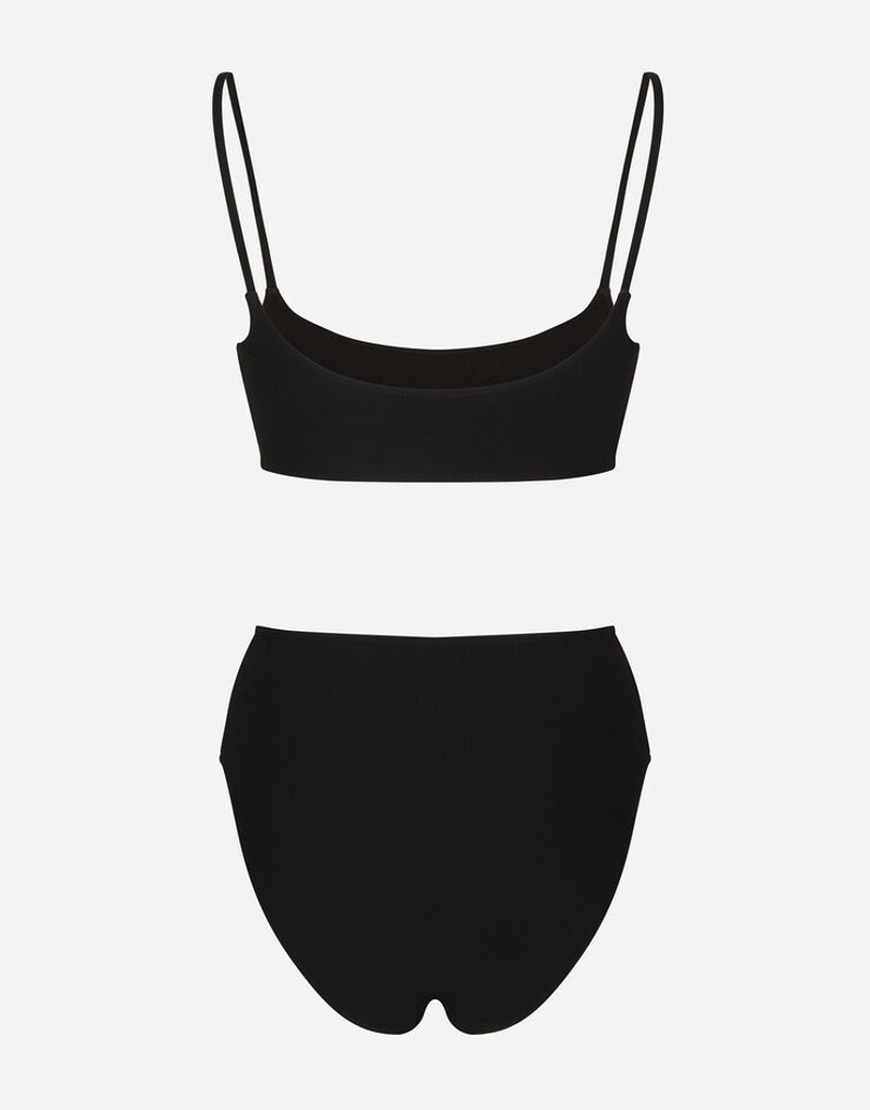 Dolce & Gabbana Bralet bikini with DG logo outlook