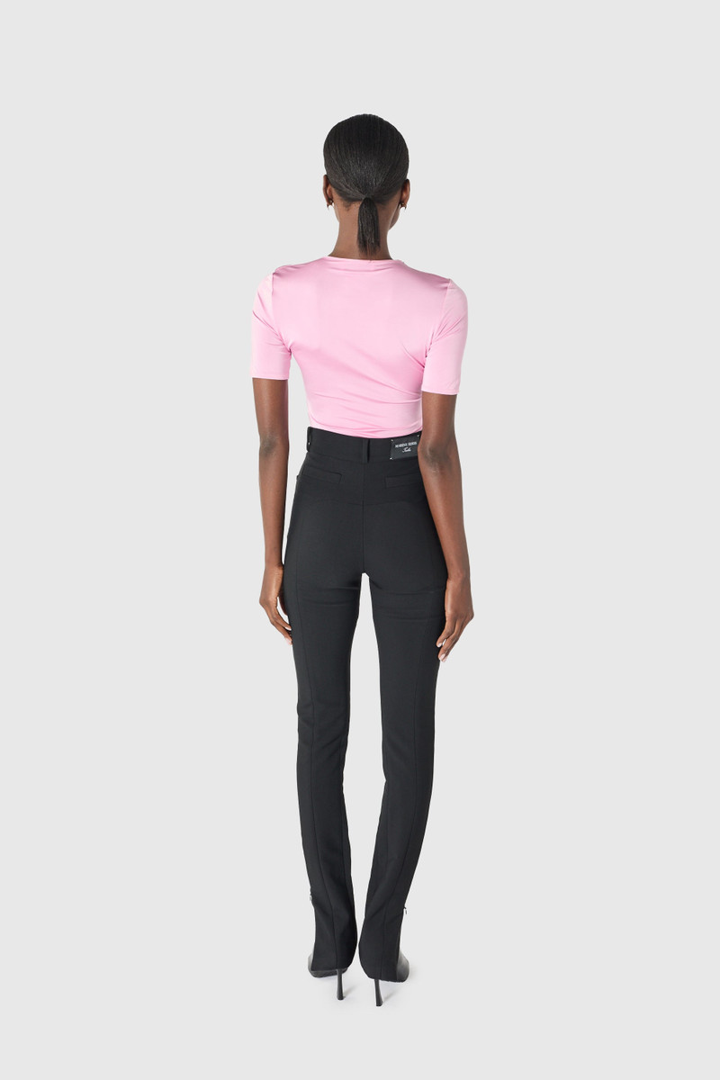 Tailored slim flim pant with sculptural seam lines 13
