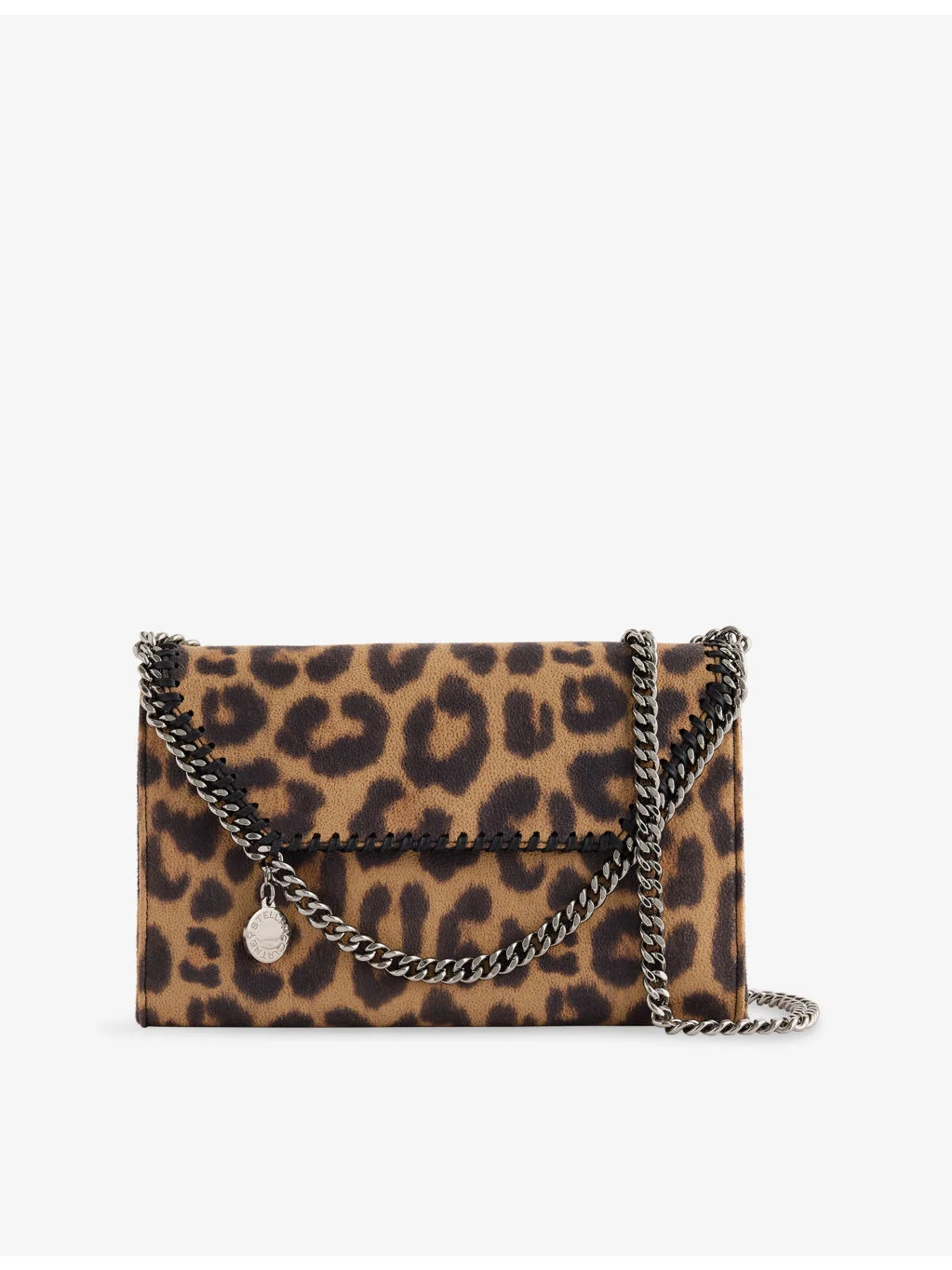 Falabella Faux-Leather Wallet-on-Chain - 1
