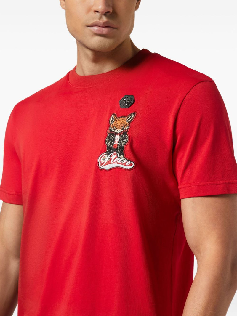 fox-patch T-shirt 5