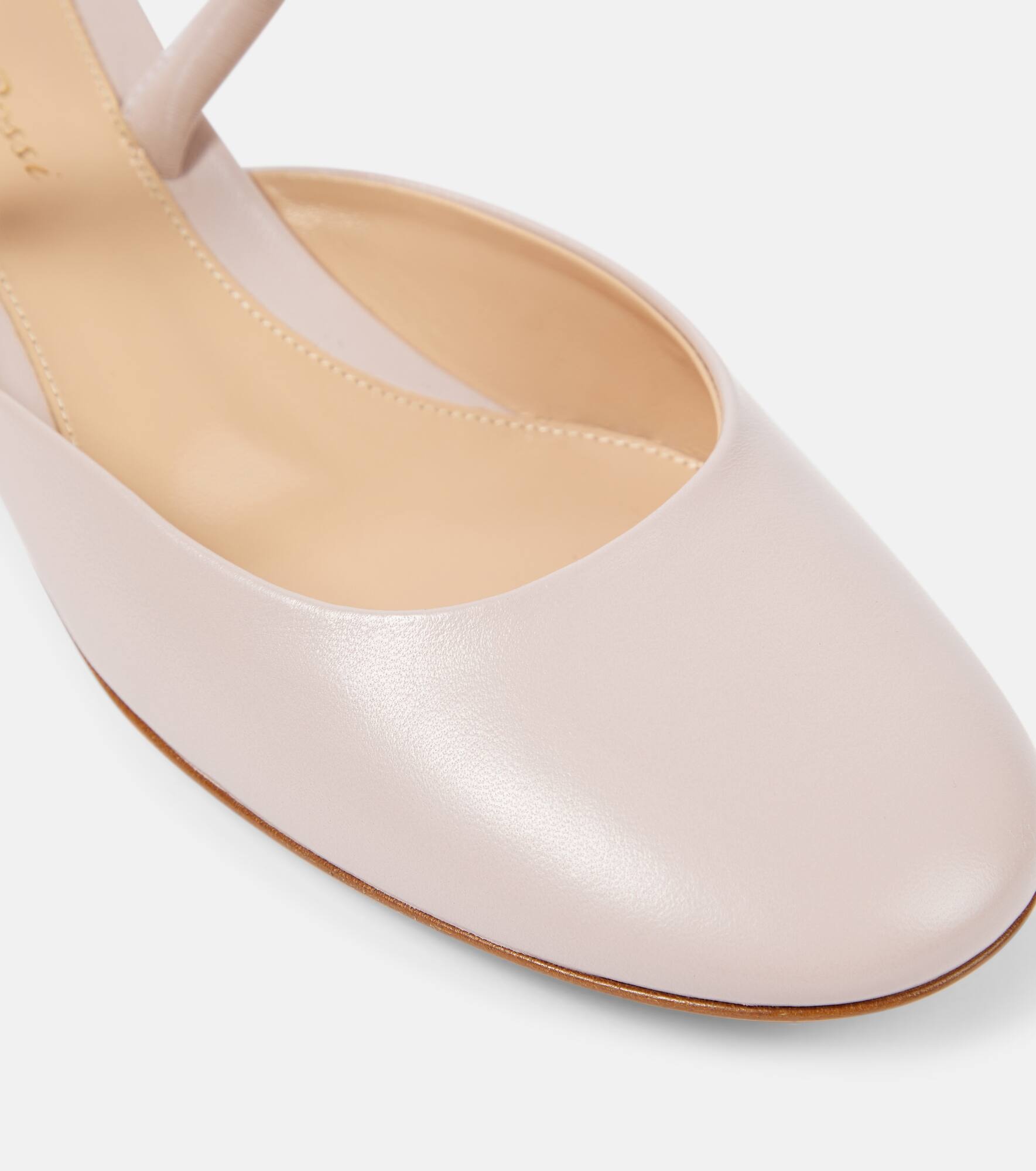 Gianvito Rossi Tivoli leather mules | REVERSIBLE