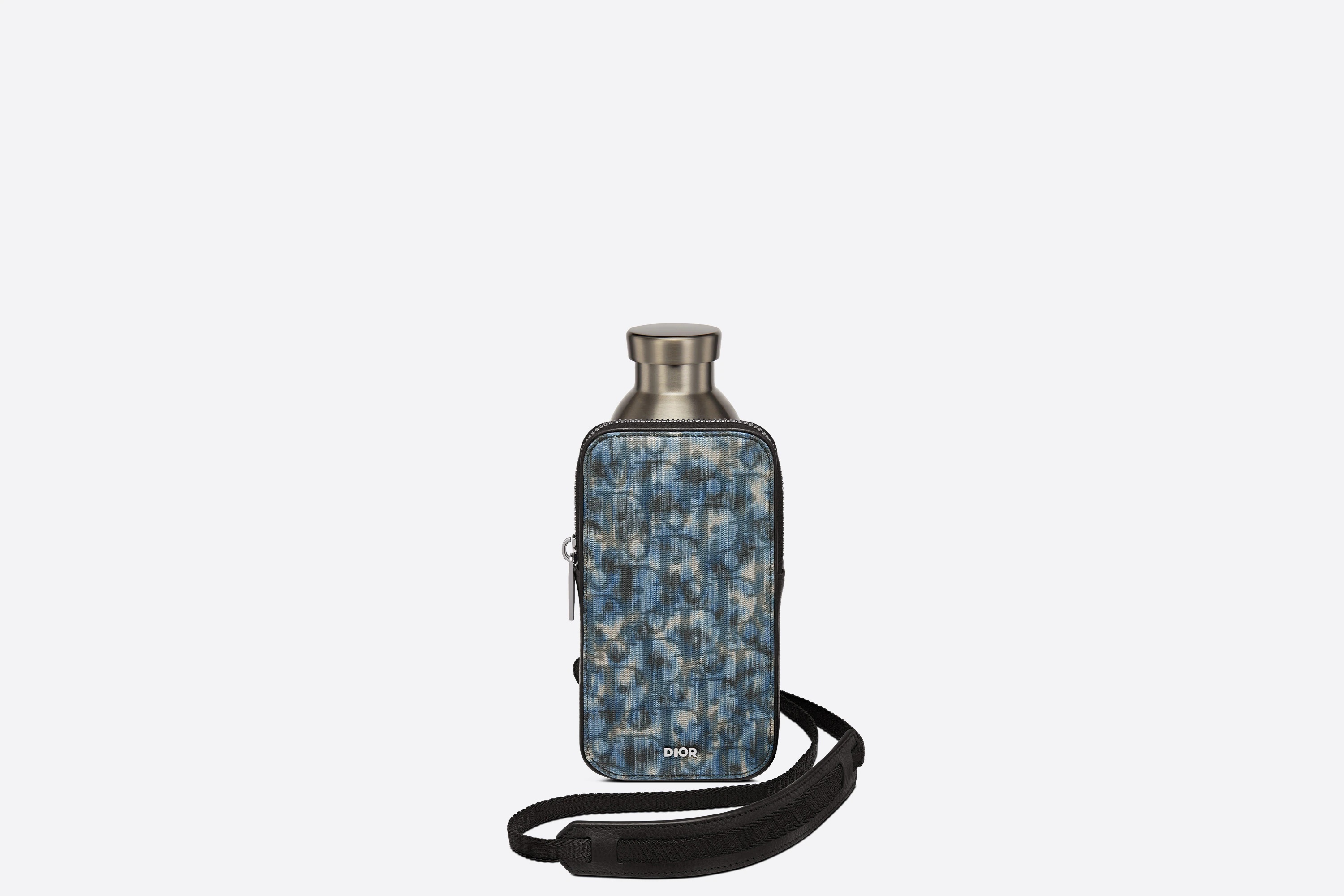 Bottle and Bottle Holder with Shoulder Strap and Dior Aqua DIOR AND PARLEY Phone Holder - 1