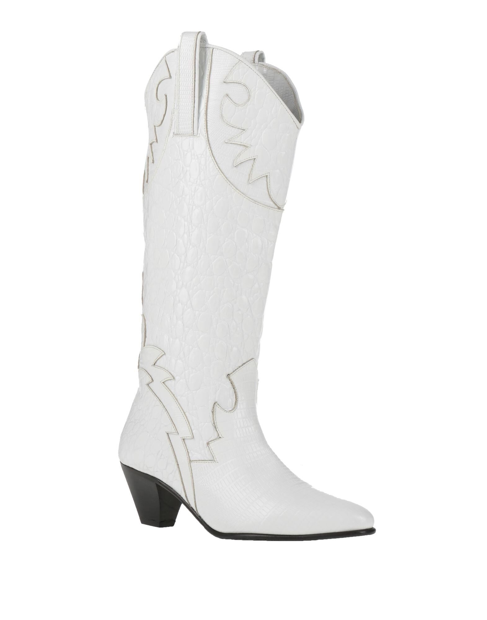 White Women's Boots - 2