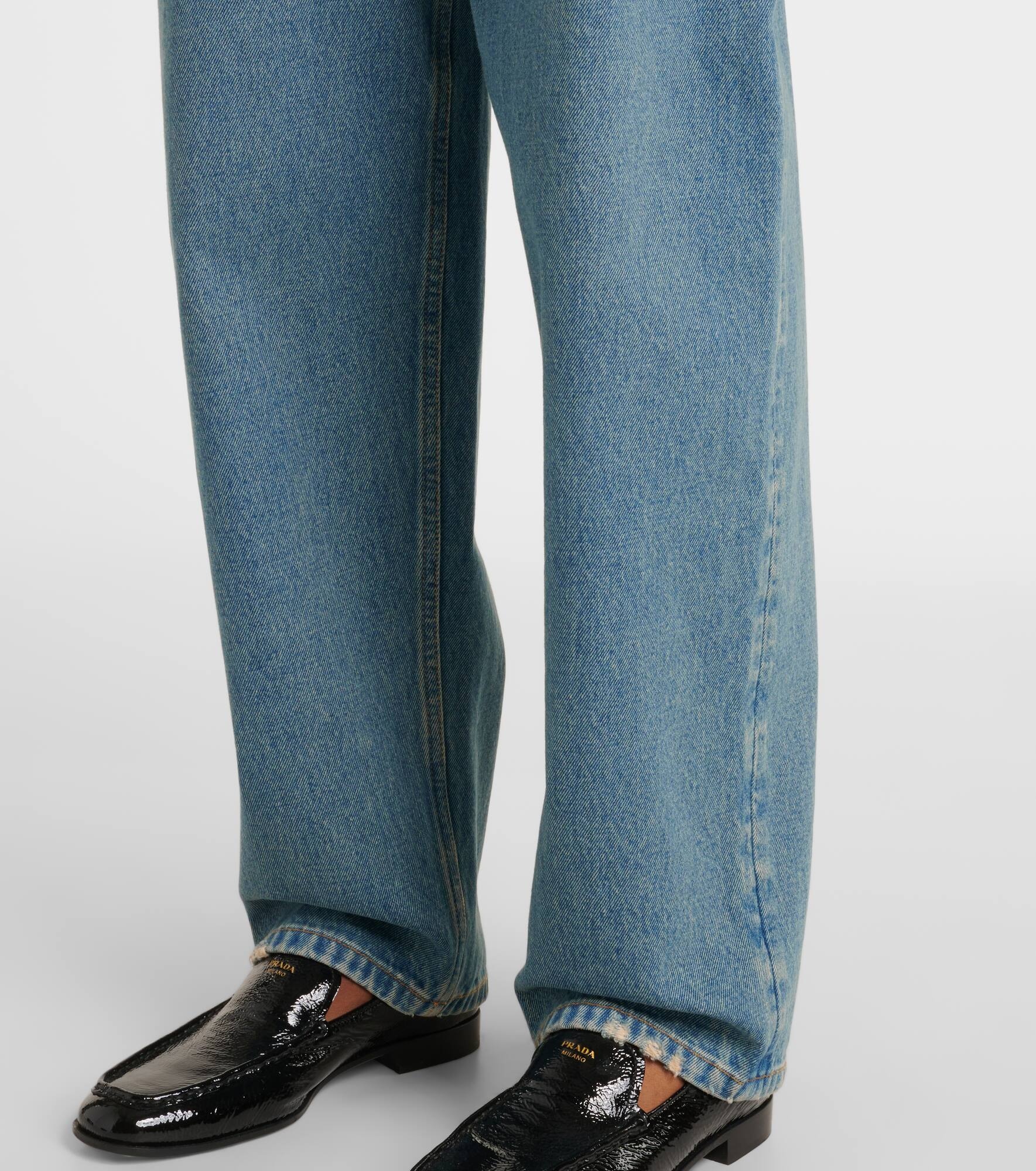 High-rise wide-leg jeans - 5