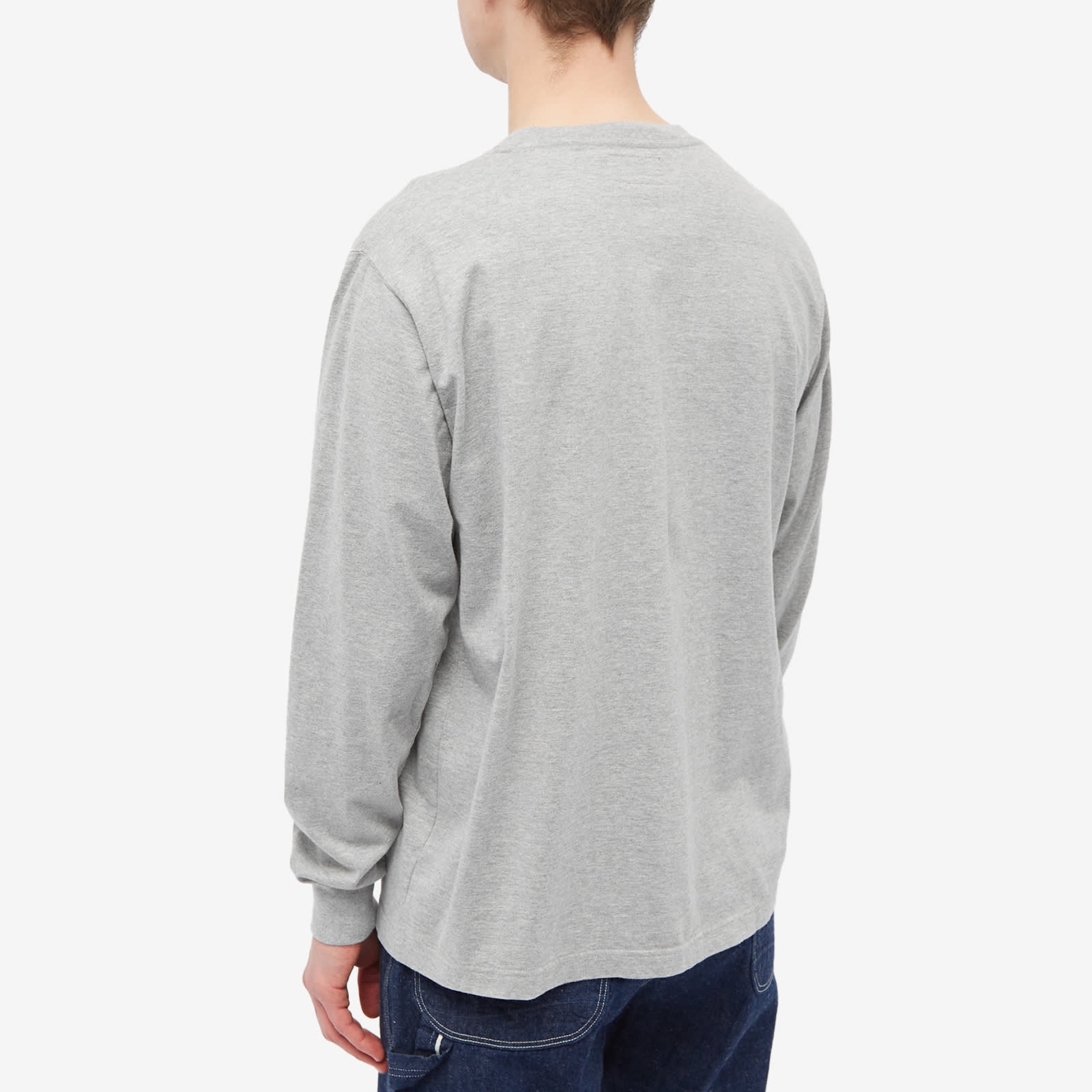 Beams Plus Long Sleeve Pocket T-Shirt - 3