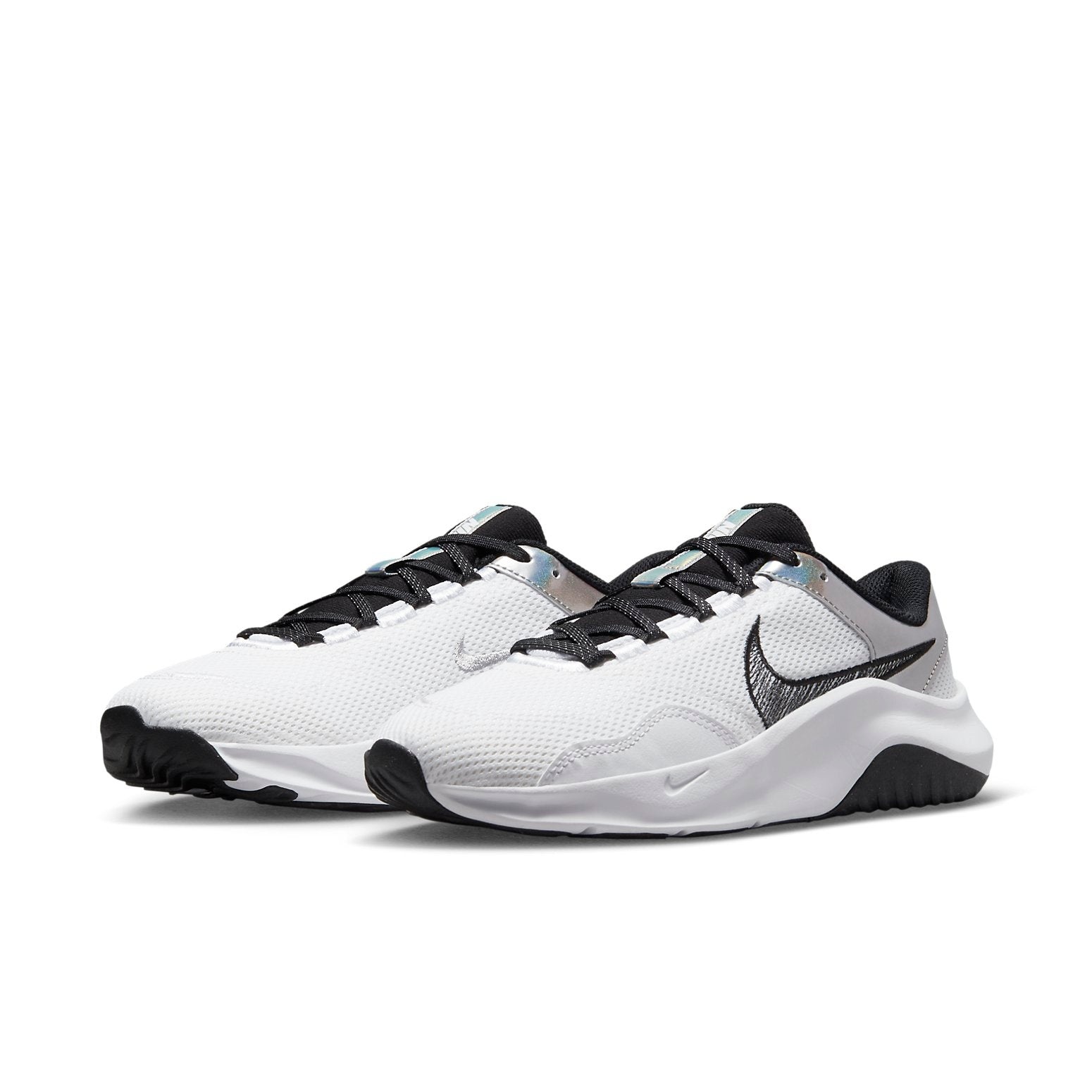 (WMNS) Nike Legend Essential 3 Next Nature Premium 'White Silver' DQ4674-100 - 3