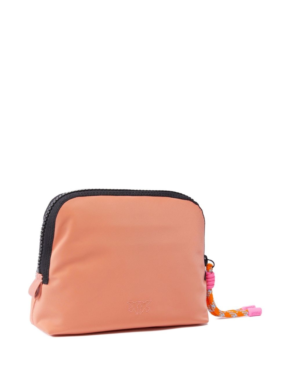 logo-embroidered make up bag - 2