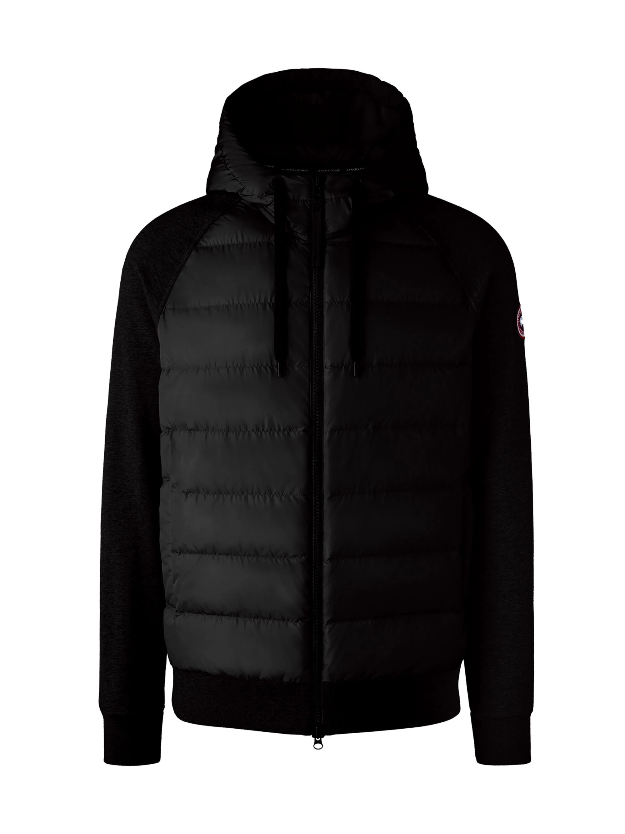 Men's HyBridge Huron Down Hoody Jacket - Black - 1