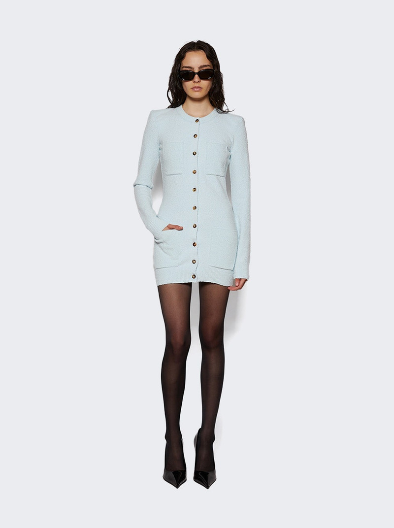 WARDROBE.NYC Knit Cardigan Ice Blue outlook