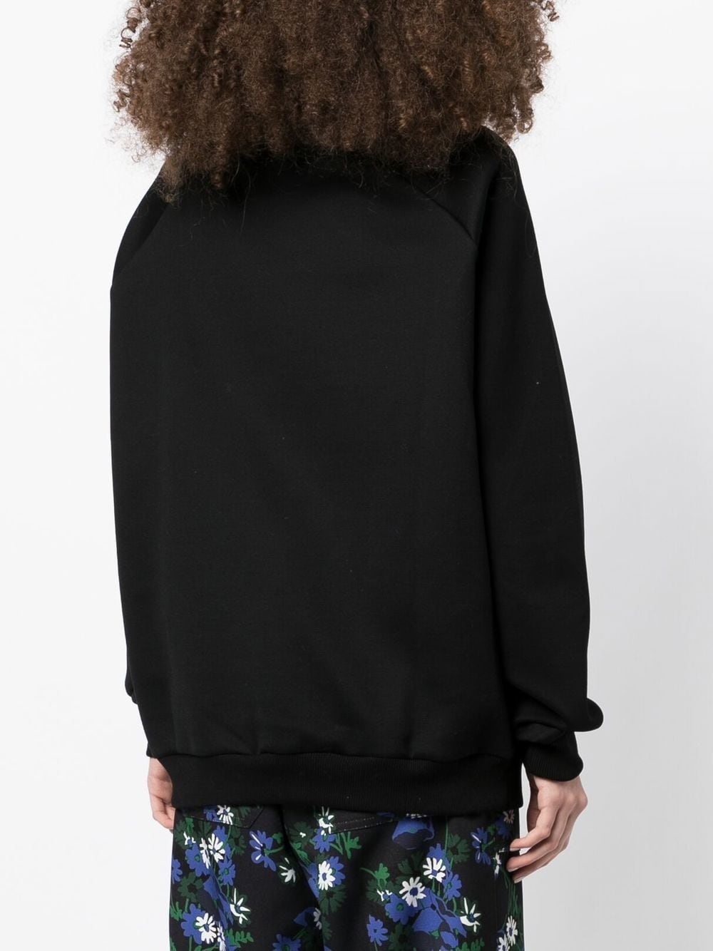 graphic-print detail sweatshirt - 4