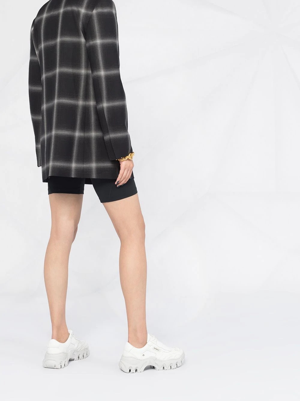 Rylee oversized check jacket - 6