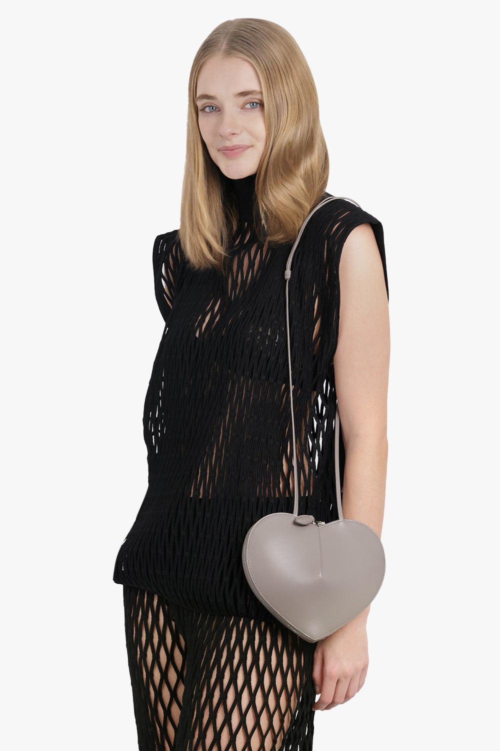 LE COEUR HEART BAG | TAUPE - 5