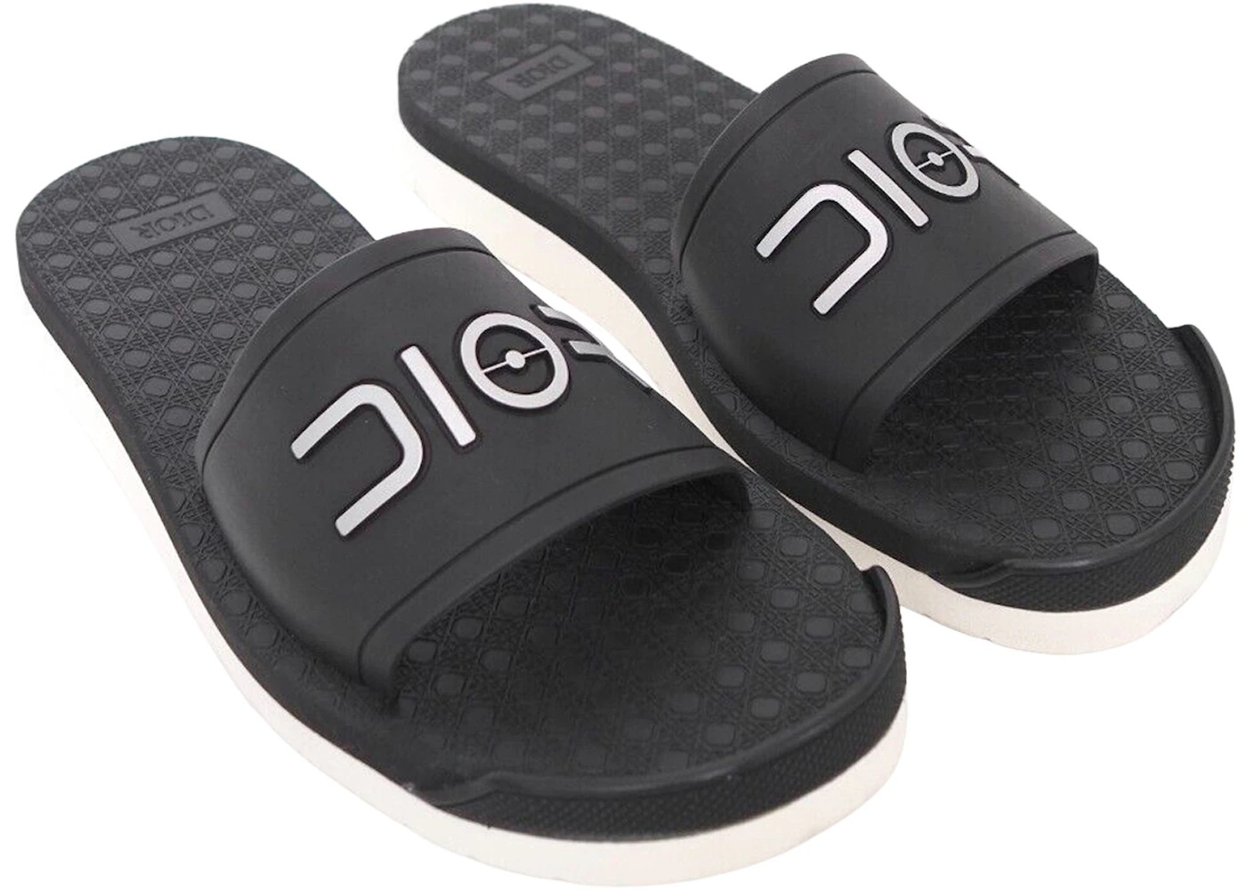Dior Alpha Dior Slides x Sorayama Black White - 2