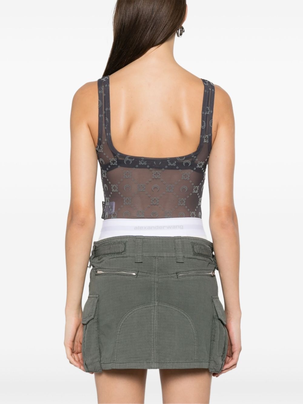 Moonogram bodysuit - 4