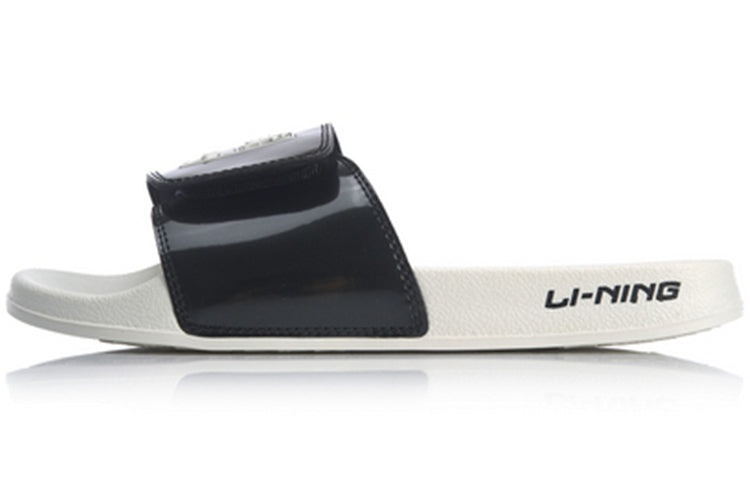Li-Ning Slipper Sandals Black/White AGAQ003-1 - 3